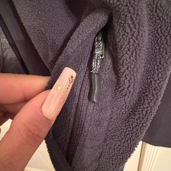 REI Co-op Black Fleece Zip Up Jacket size Medium - Picture 7 of 10